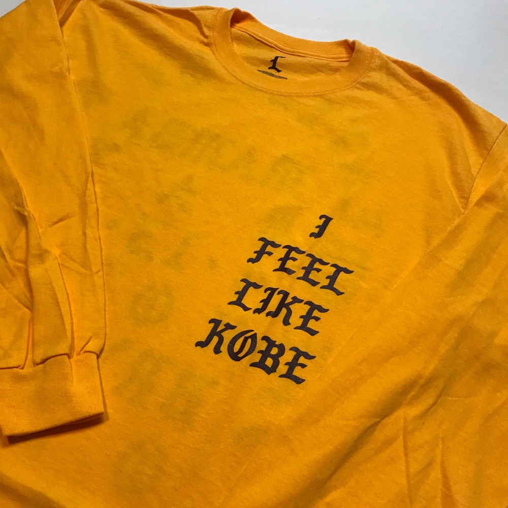 I feel like Kobe kayne mamba day l/s tee Sz L